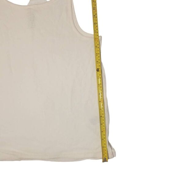 NWT Madewell Cream Colored Tank Top Sleeveless Top Size M - Picture 4 of 6